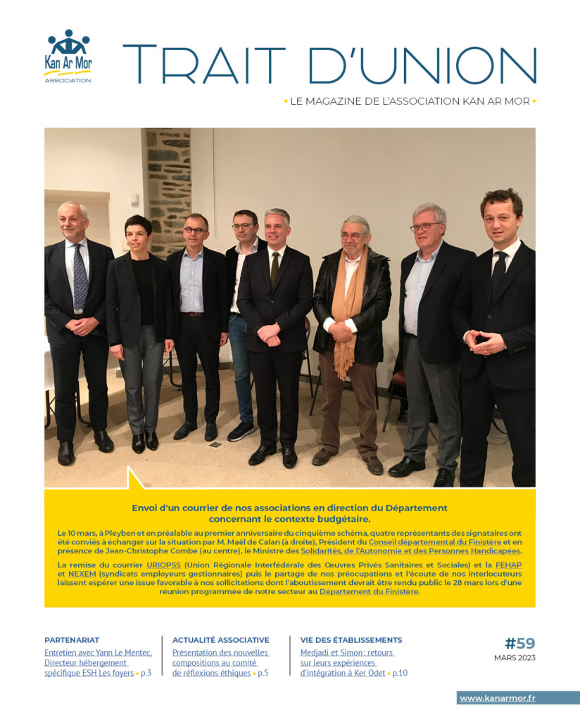 Trait d’union – #59 – Avril 2023