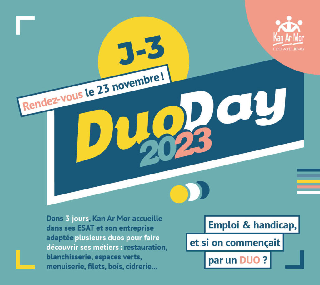 DUODAY J-3 : ÇA APPROCHE !