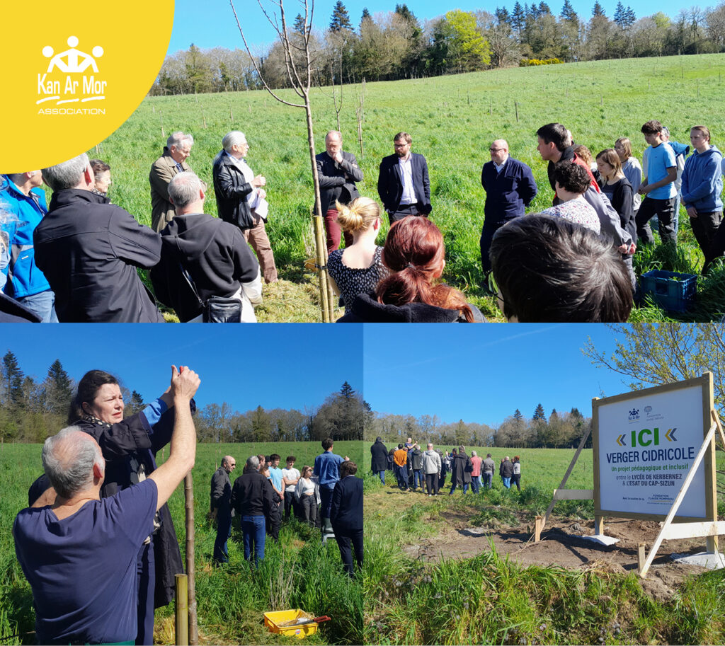 INAUGURATION DU VERGER CIDRICOLE À PLOMELIN