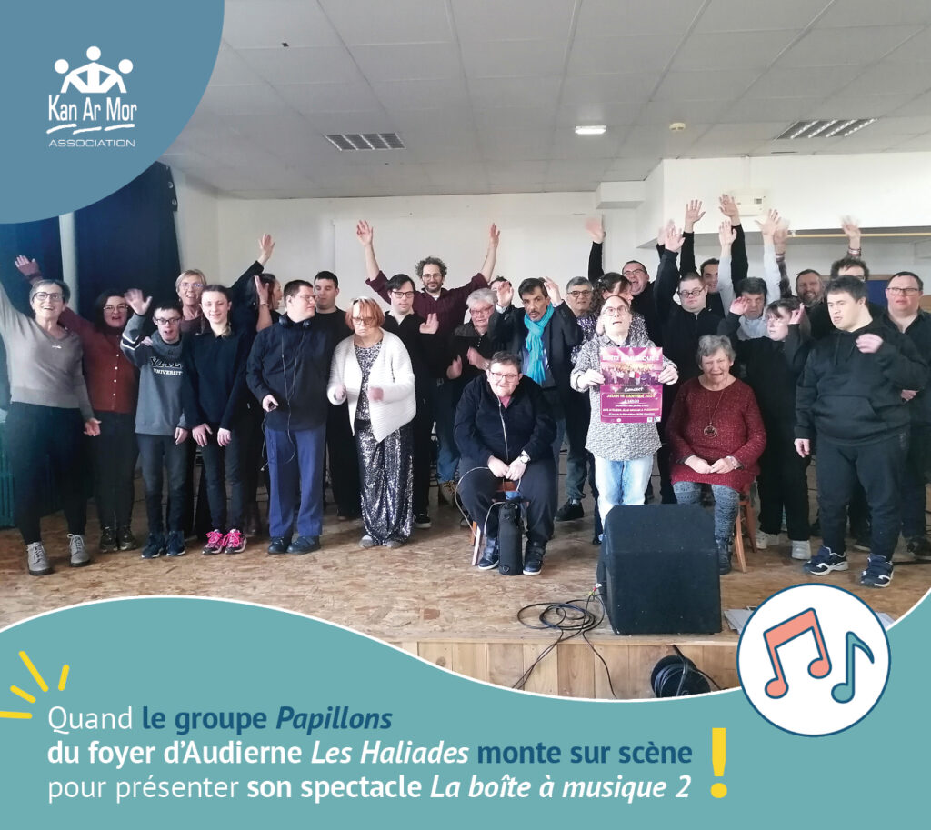 FOYER D’AUDIERNE : REPRÉSENTATION DE « LA BOÎTE À MUSIQUE 2 »